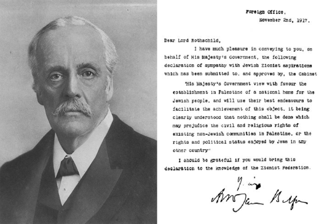 ROTHSCHILDS Balfour Declaration