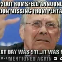 DONALD RUMSFELD = ANTI-AMERICANITE = ROBBED AMERICANS OF $15+ TRILLION & FAKED WMDs & LEADER IN 911 FALSE FLAG = A SWISS ROTHSCHILDS PUPPET!